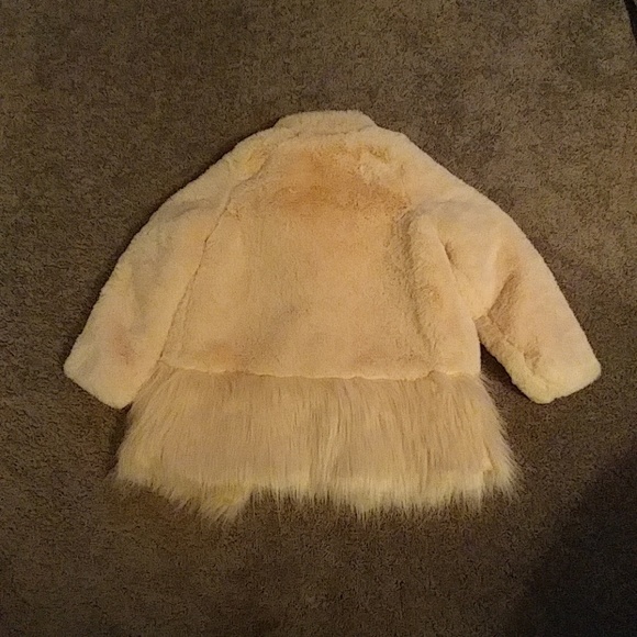 Nwt Isaac Mizrahi Girls Pink Faux Fur 